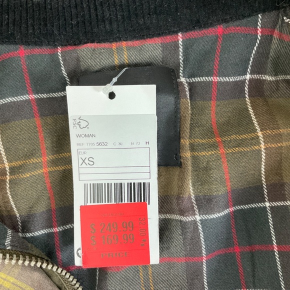 Mango Niagara Waxed Cotton Jacket NWT - Picture 10 of 15